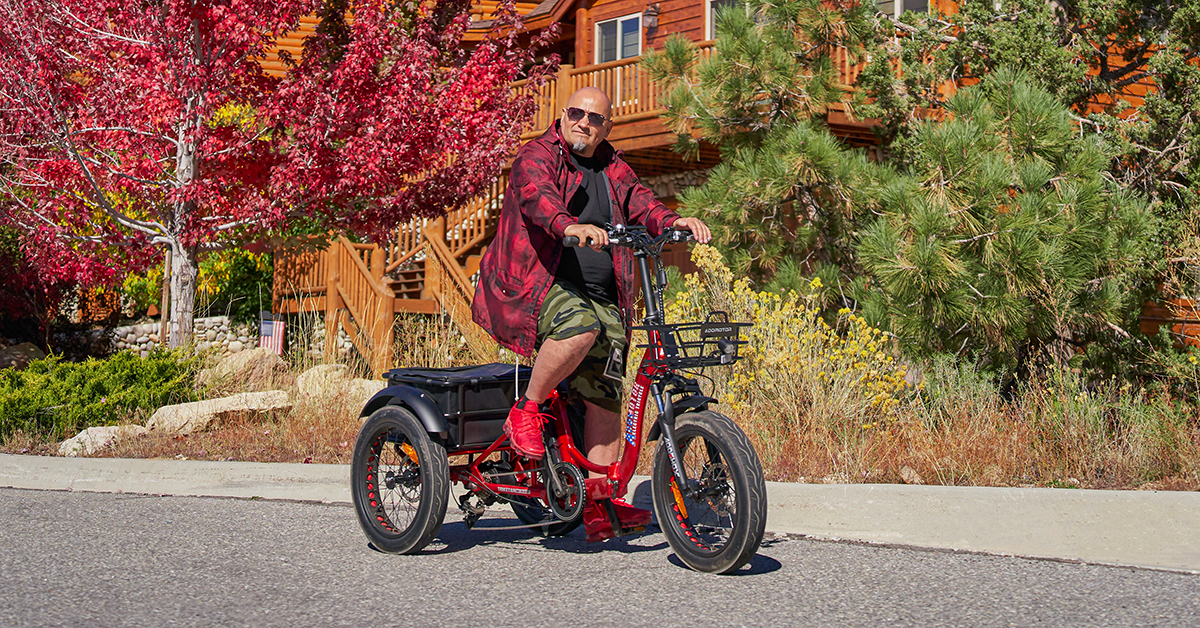 Exploring The Great Outdoors How The Addmotor Folding Electric Trike