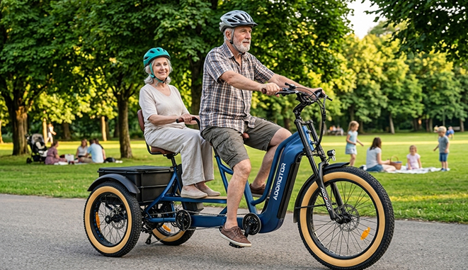 Addmotor M-380 Footrest and Shared Experience