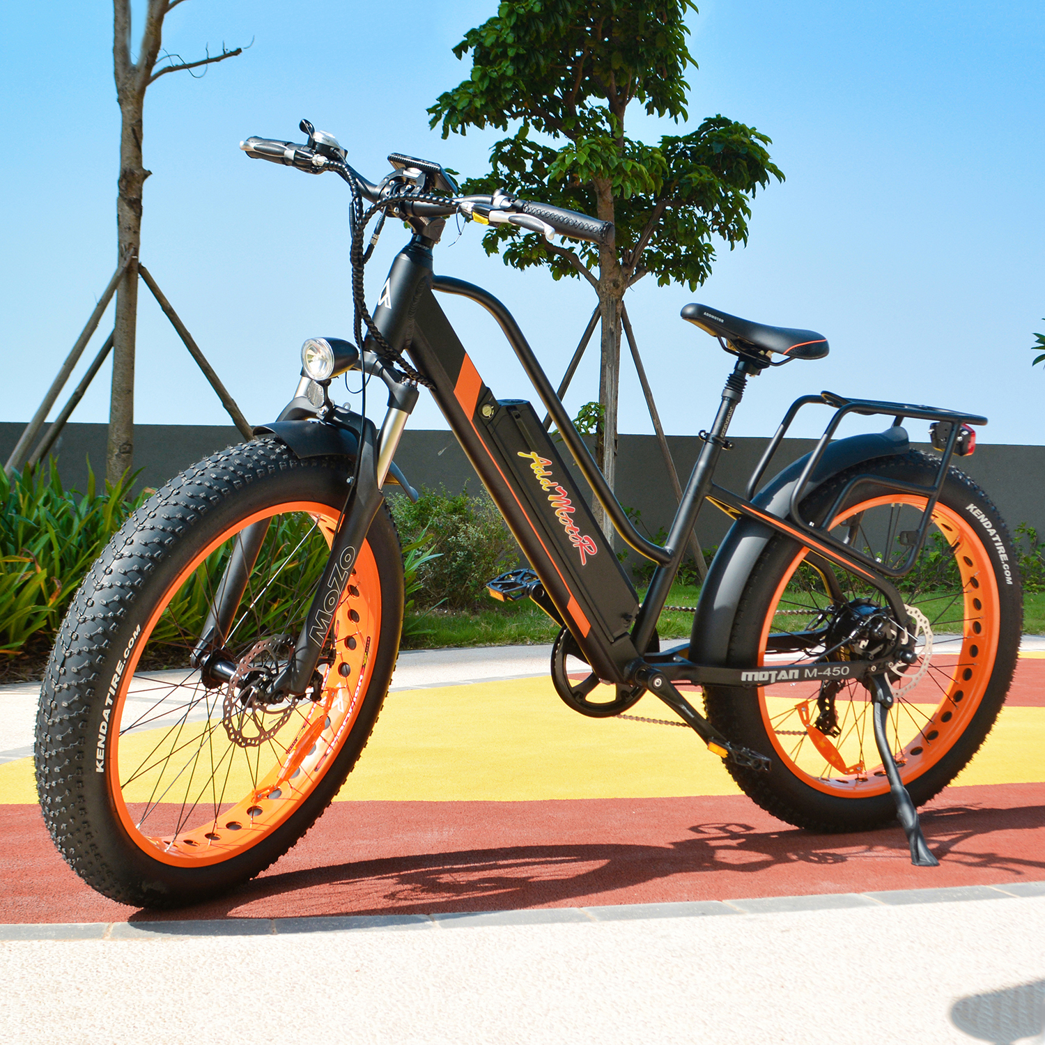 Addmotor MOTAN M-450 500 WATT 48V Step Through Full Suspension Fat Tire ...