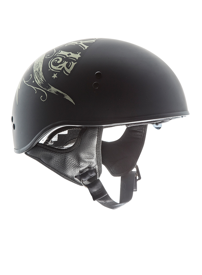 TORC® T-55 Helmet Lucky Bull head