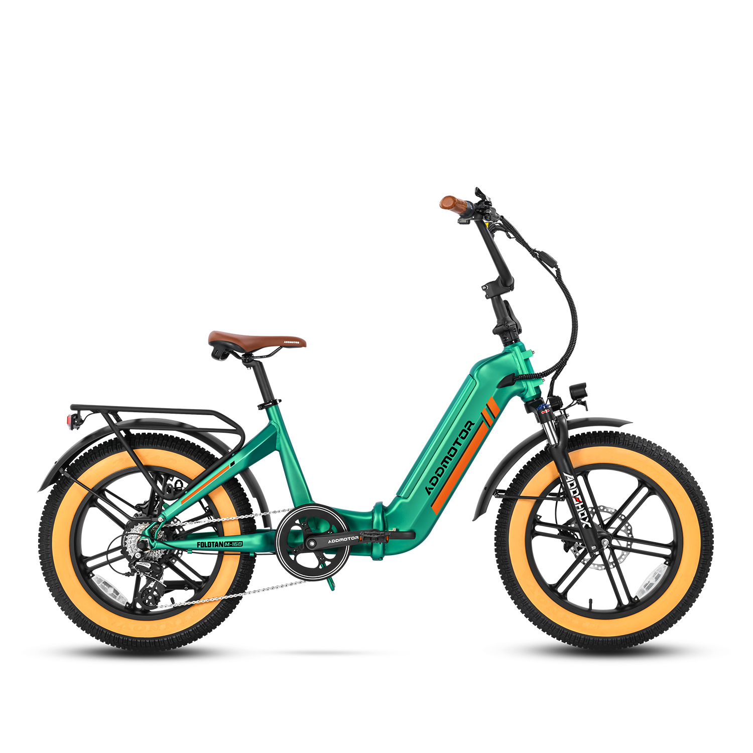 Addmotor 24 In. Electric Bicycle, 750W Step-Thru Fat Tire Electric Bike,  Pedal Assist Cruiser City Ebike for Adults, Shimano 7 Speed, 28MPH, M-430