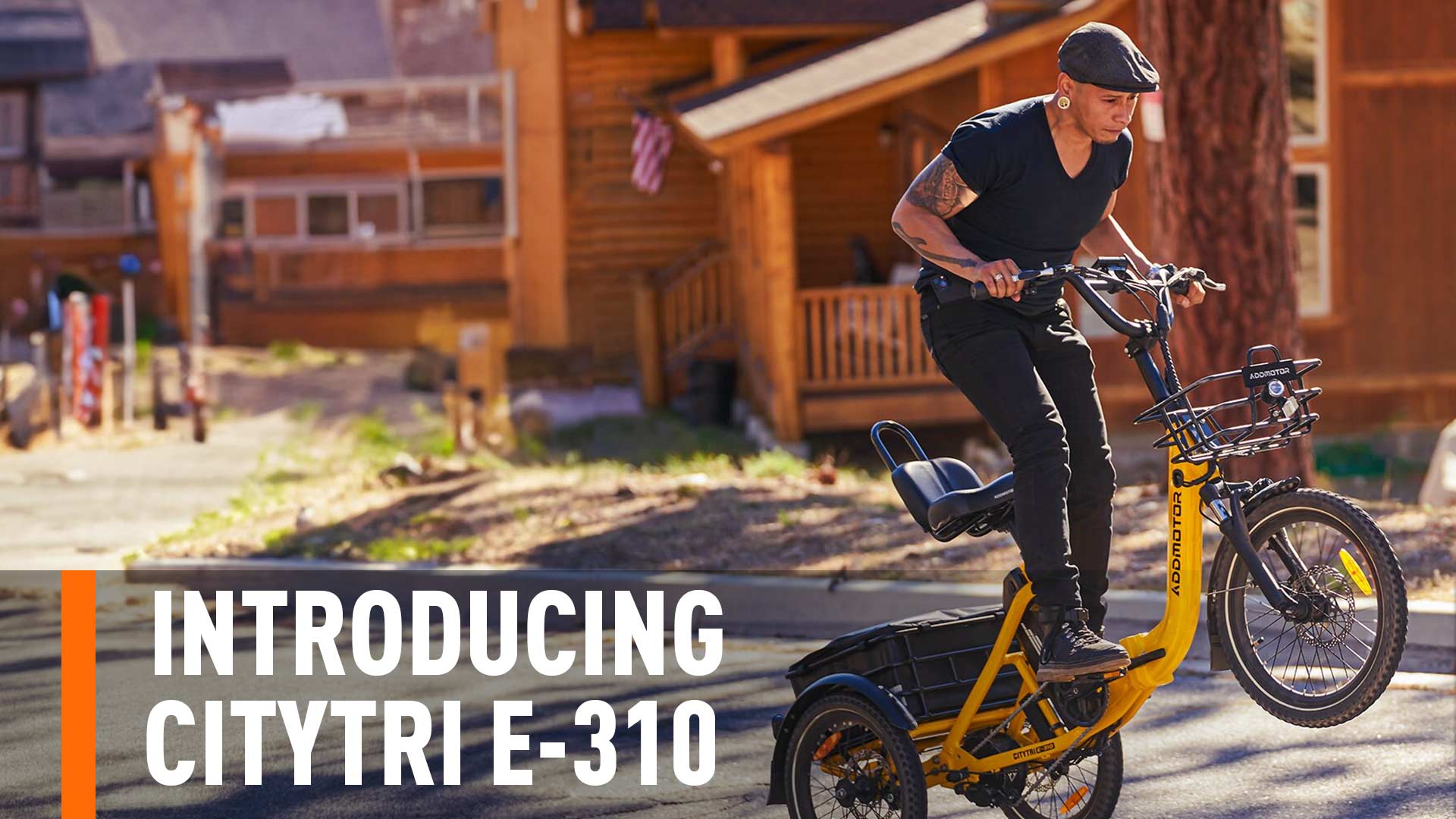 Addmotor Citytri E-310 Folding E-Trike