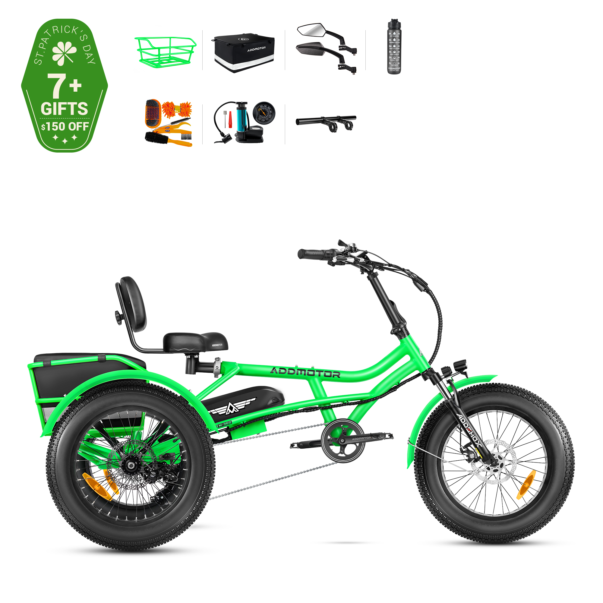 Three wheel online bike electric motor