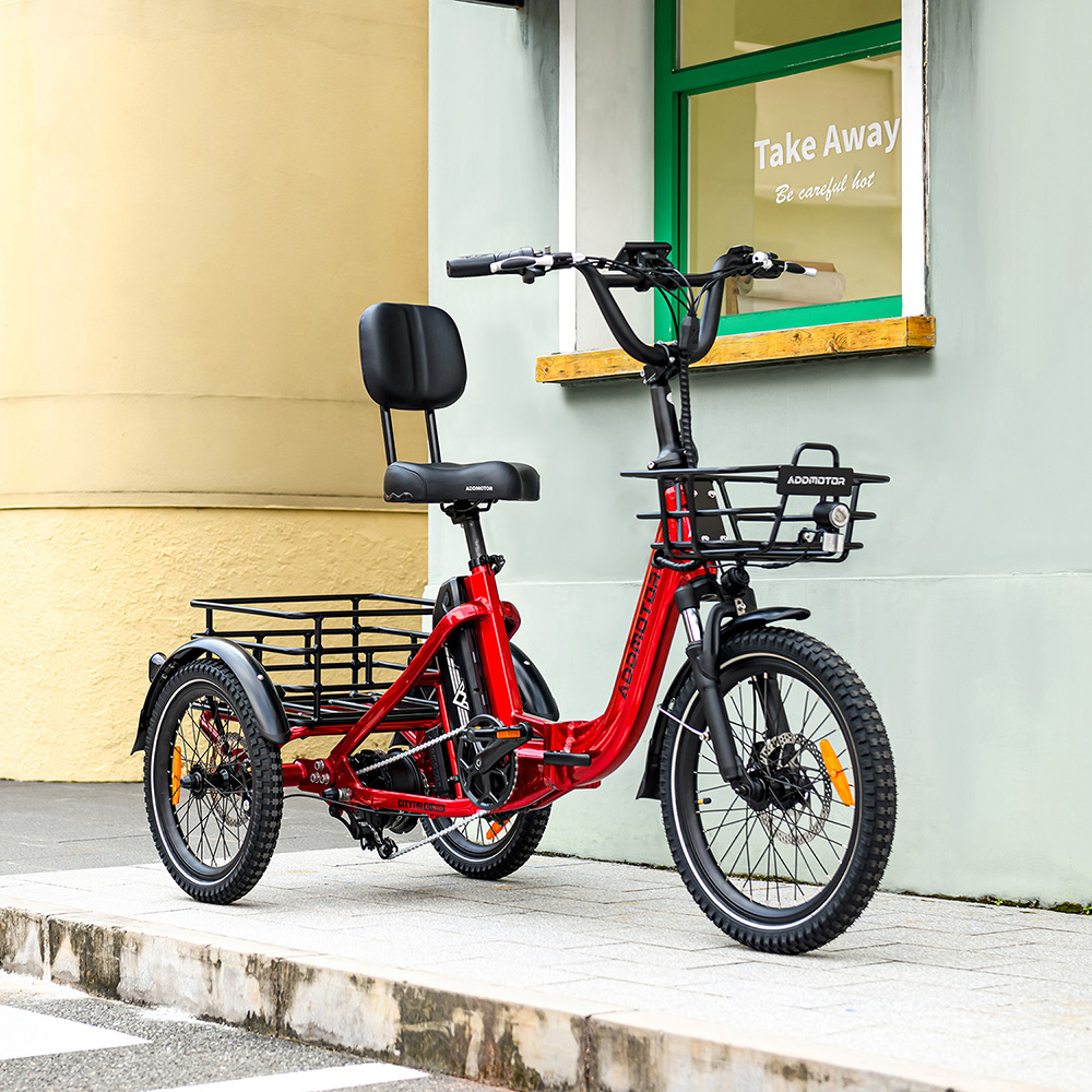 addmotor citytri folding electric trike view