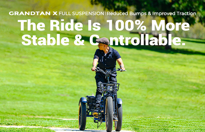 full suspension electric trike