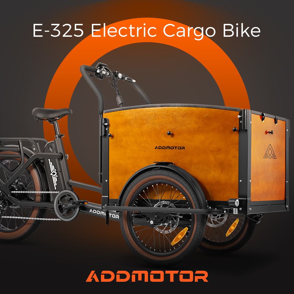 Introducing the Addmotor E-325 Electric Cargo Bike: Efficiency Meets Innovation