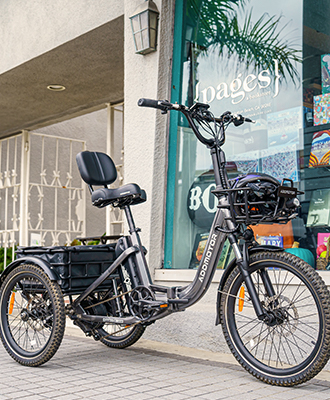 electric trike for city commuter