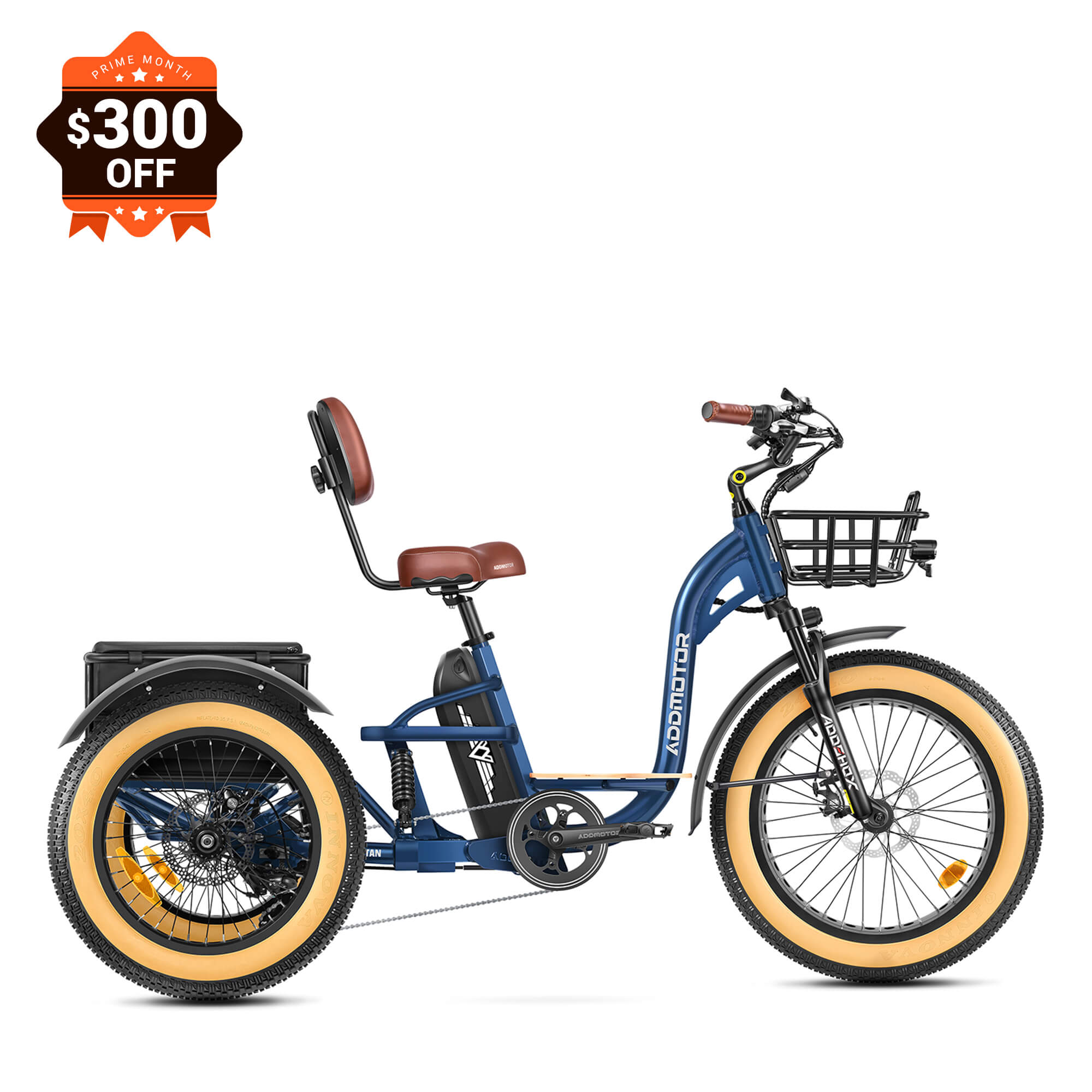 GRANDTAN X Electric Trike with $200 OFF