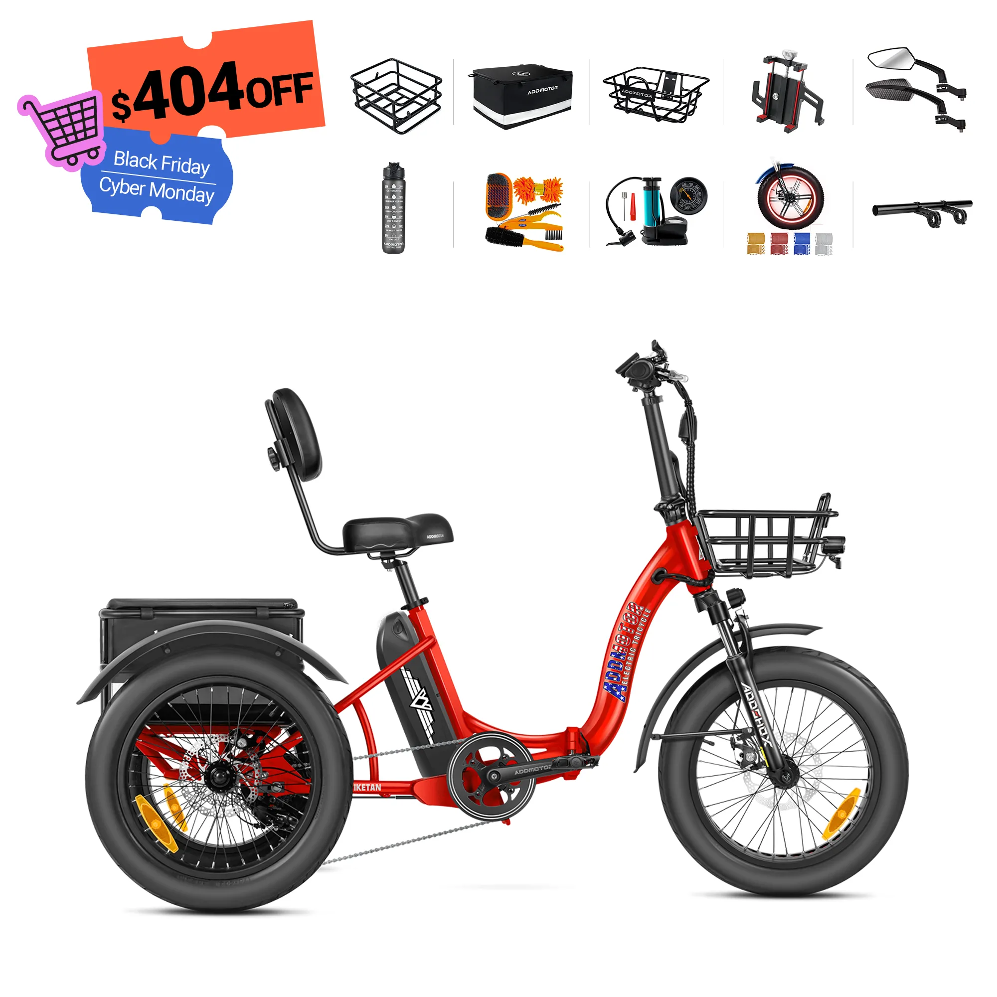 TRIKETAN M 330F electric trike debut