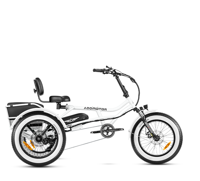 Arisetan M-360 Electric Trike in White