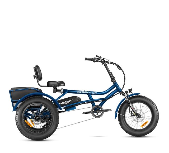 Arisetan M-360 Mini Electric Trike in Neptune Blue