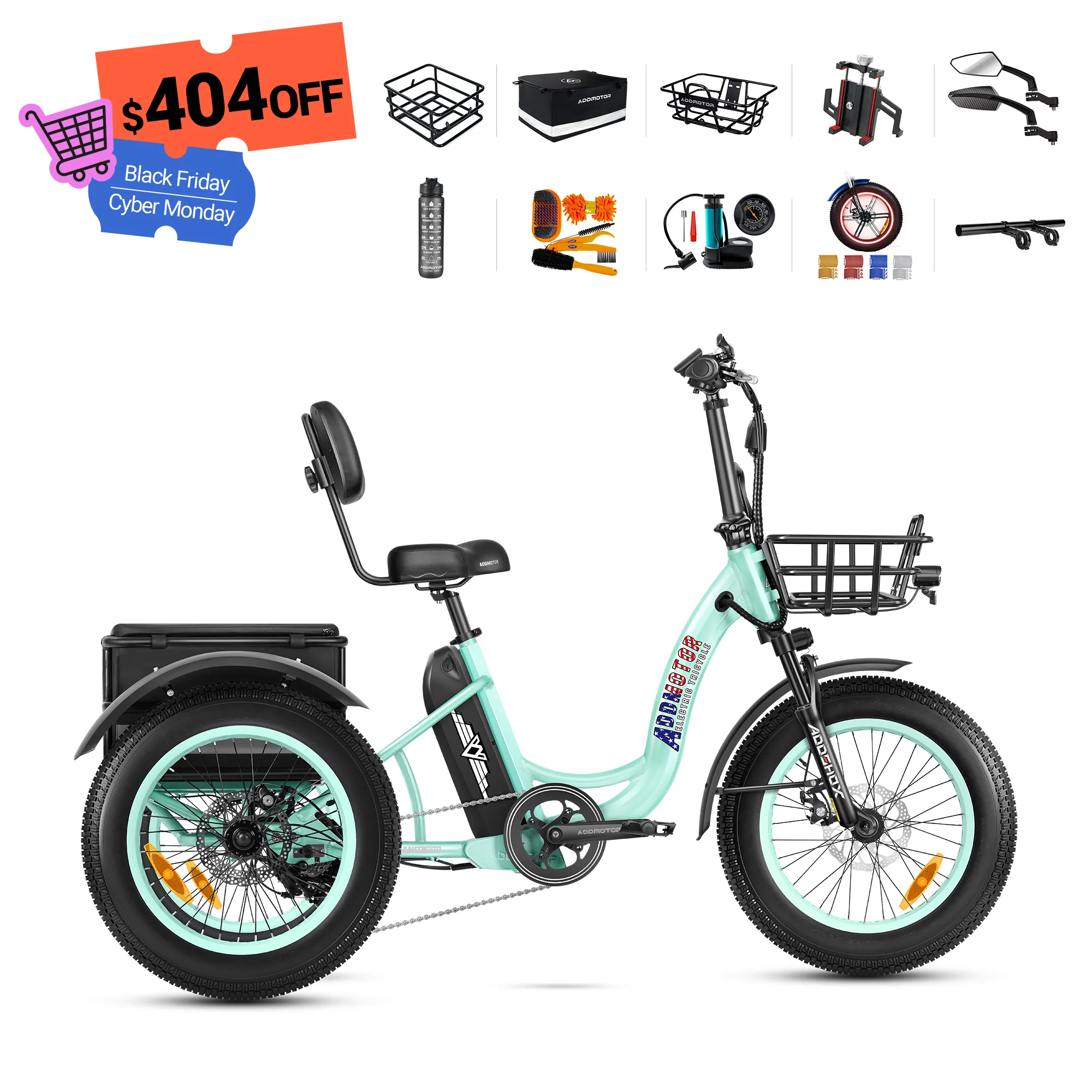 Addmotor motan electric tricycle sale