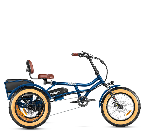 Arisetan M-360 Electric Trike in Neptune Blue