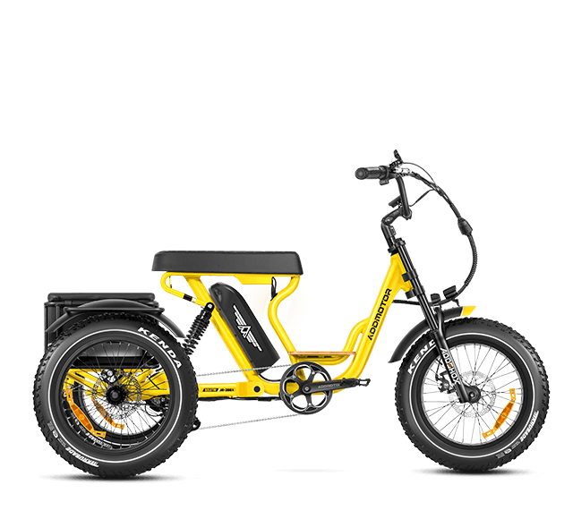 Soletri M-366X E-Trike in Yellow