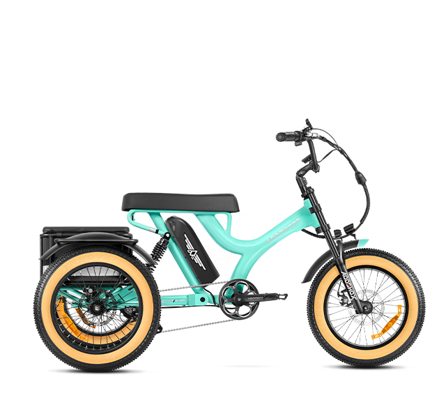 Addmotor Herotri M-365X E-Trike in Blue