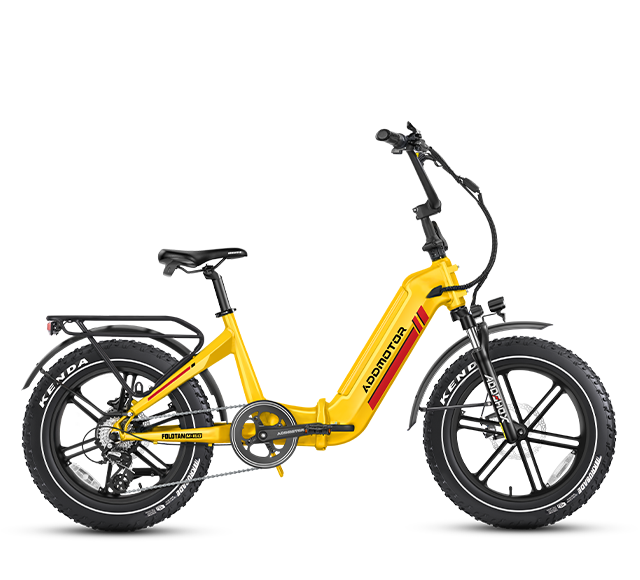 Foldtan M-160 Folding E-bike in Yellow