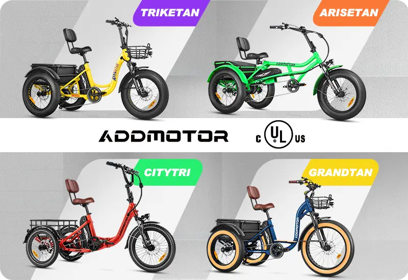 UL Certified E-Trikes