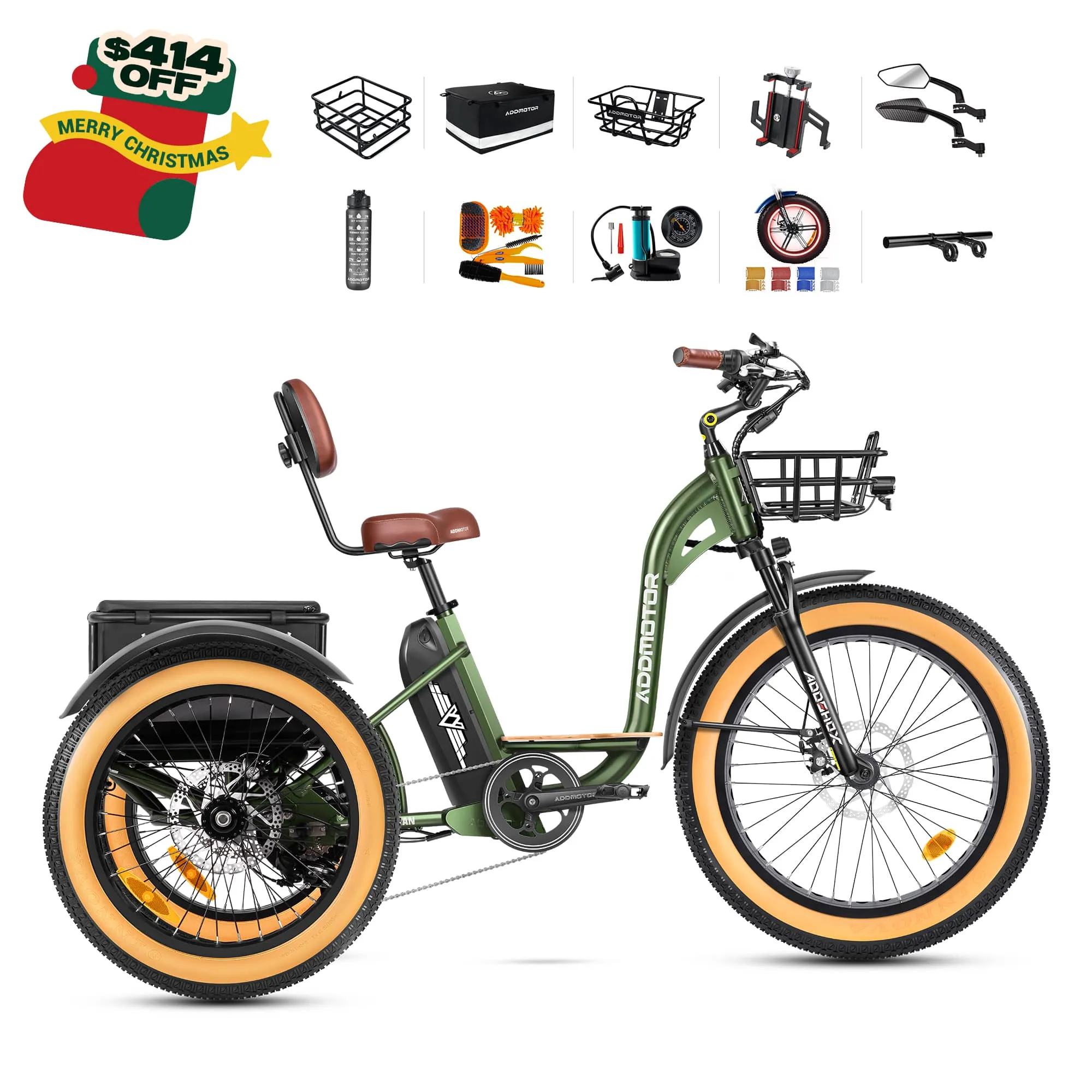 Folding Electric Bike Scheme Color M 140 R7 Addmotor