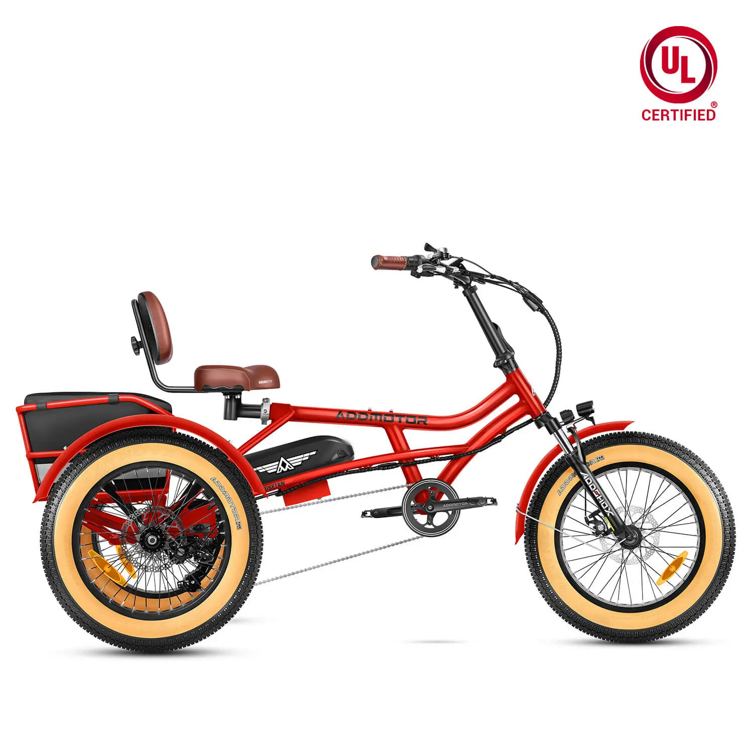 Red 3 wheel bike online