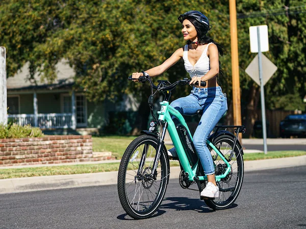 female commuter bike