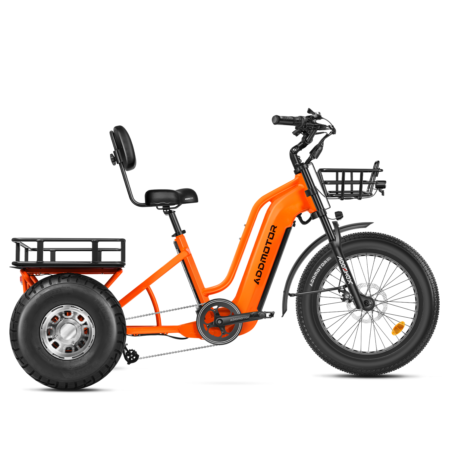 Greattan D Cargo eTrike in Orange