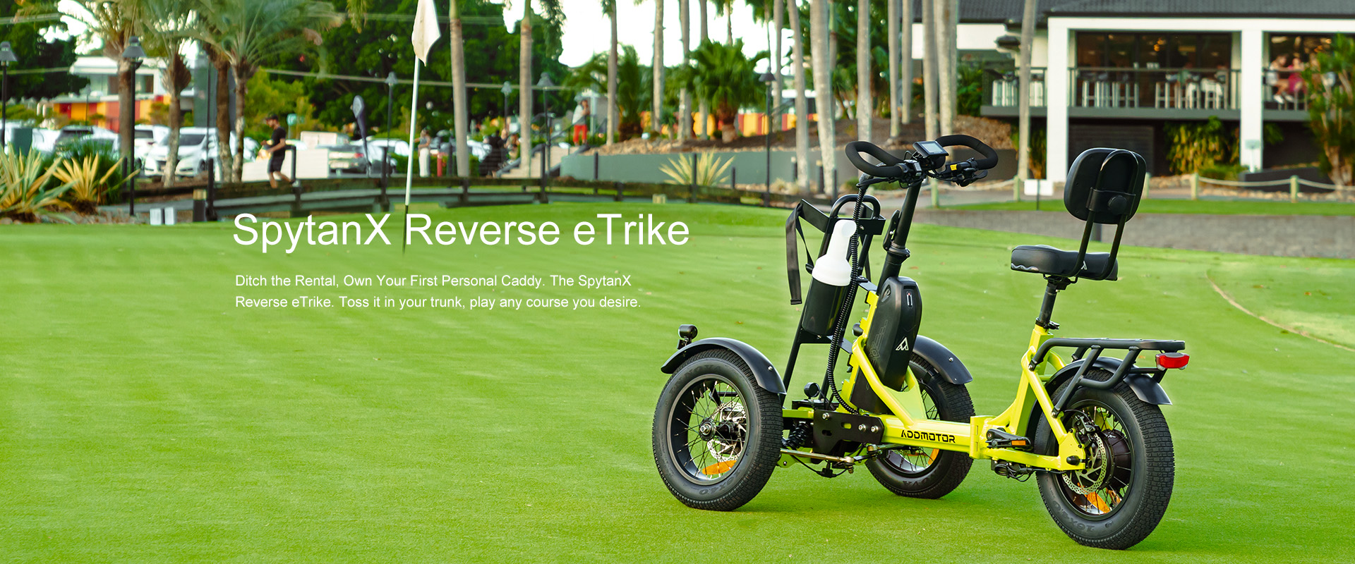 Addmotor SpytanX Electric Trike