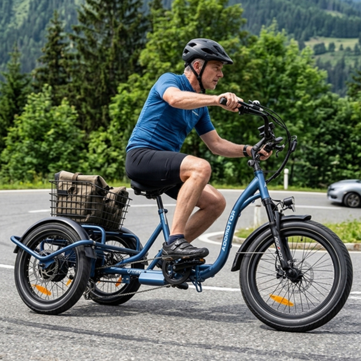 New Addmotor U-Trike U-710: A Folding Dual-Mode Trike for Agility and Stability